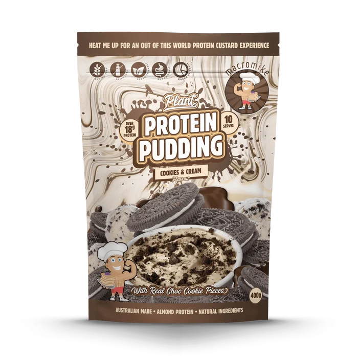 Macro Mike Plant Protein Pudding 400g Cookies N Cream