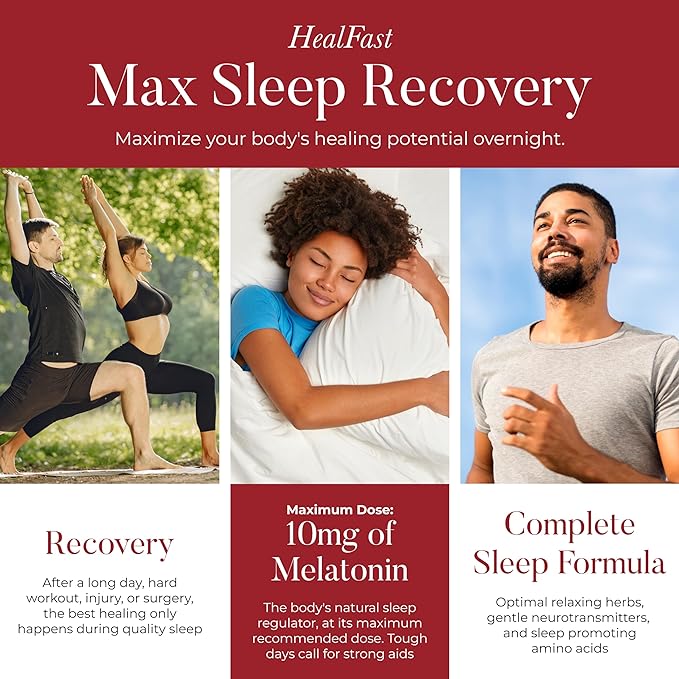 Sleep Recovery Supplements - HealFast