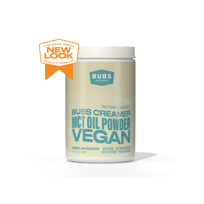 BUBS MCT Oil Powder Vegan 10 oz tub