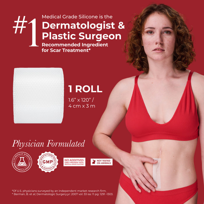 HealFast Soft Silicone Scar Tape
