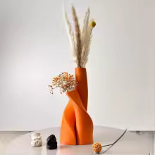 Modern Sculptural Decorative Vase Set – Minimalist Home Décor Accent for Living Room & Kitchen