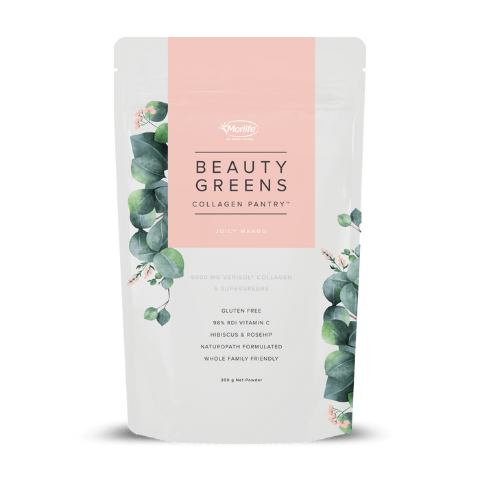 Morlife Beauty Greens 200g / Juicy Mango