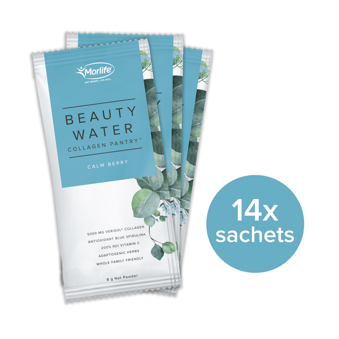 Morlife Beauty Water Calm Berry Travel Pack x14 Sachets