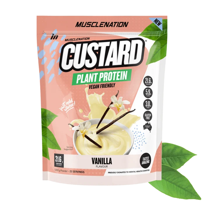 Muscle Nation Custard Plant Protein Vanilla / 25 Serves