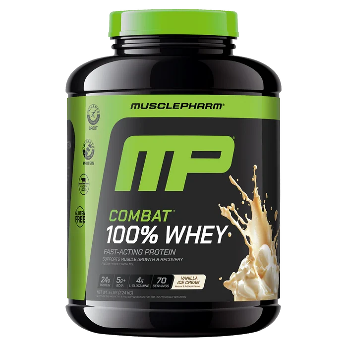 MusclePharm Combat 100% Whey Protein Powder 5lb