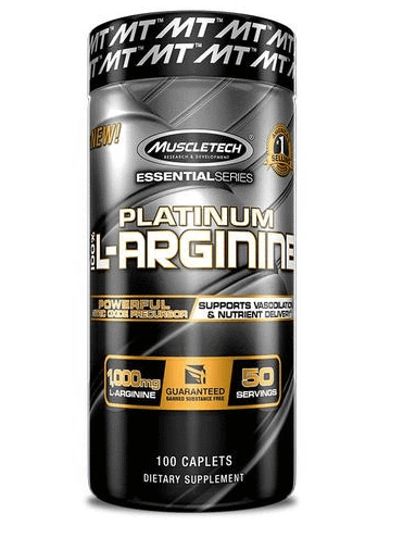 Muscletech Platinum 100% L-Arginine 100cap