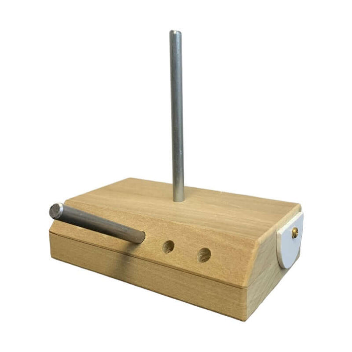 HH Perkins Mold Stand Adapter with two metal dowels.