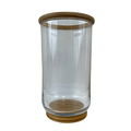 3 PIECE 6 INCH VASE SET ON WHITE BACKGROUND SOLD BY HH PERKINS CO.