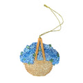 Nantucket Lightship Basket Artistic Christmas Ornaments