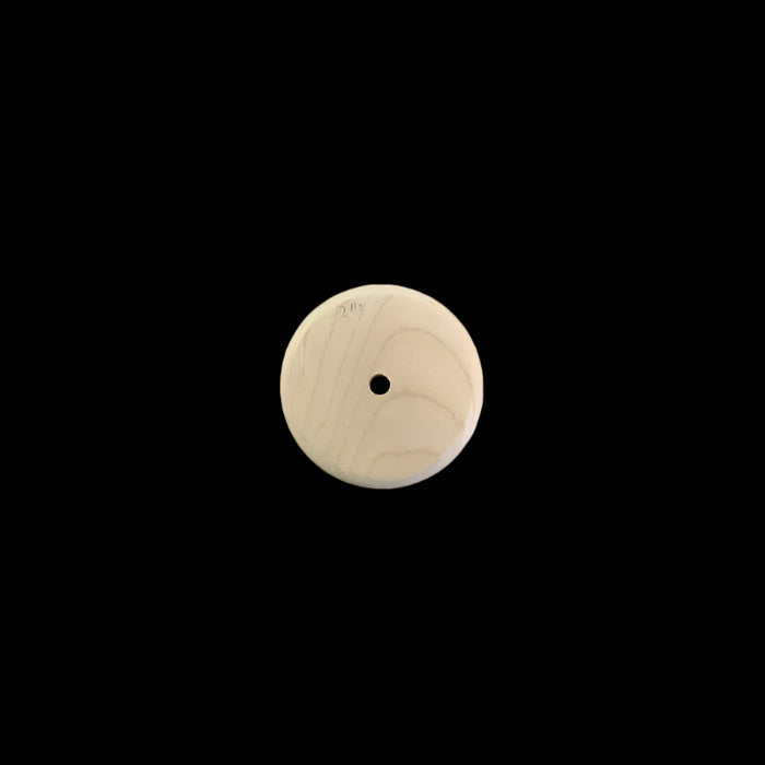 2.5 Inch Round Cherry Nantucket Basket Base from HH Perkins.