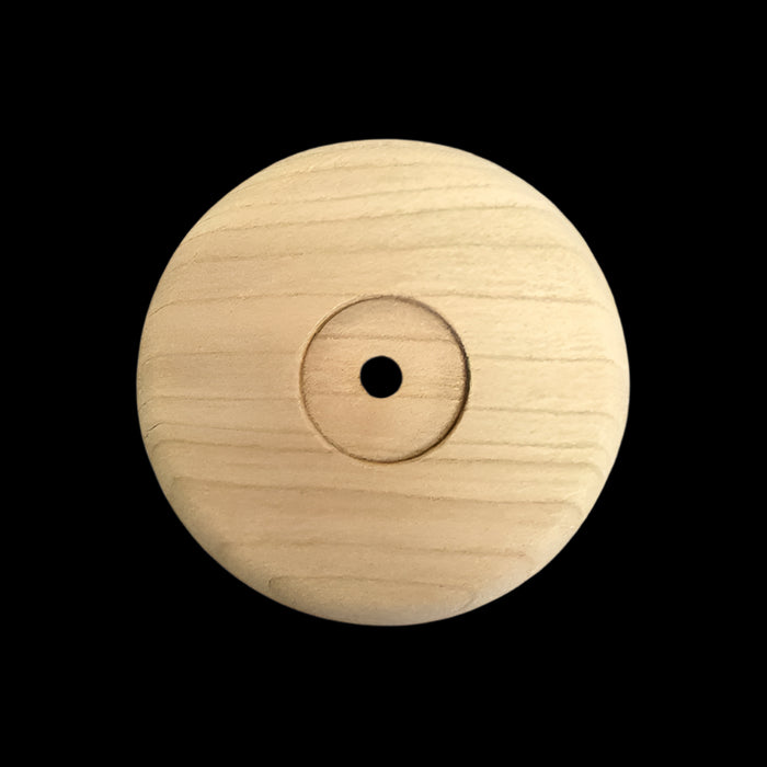3" Base With 1" Cutout