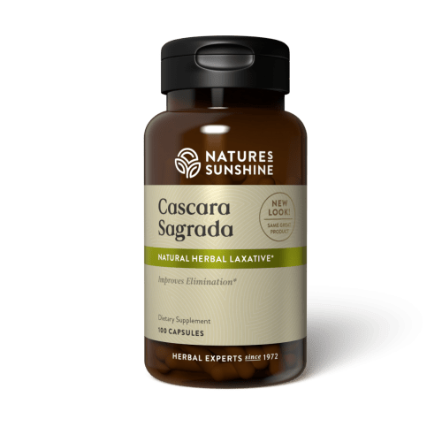 Natures Sunshine Cascara Sagrada 100 Caps