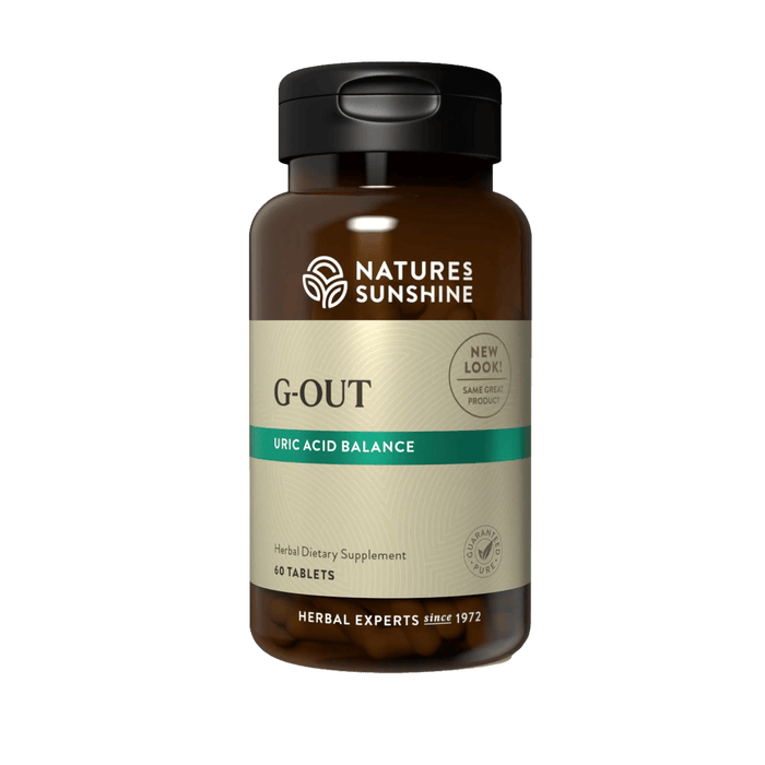 Natures Sunshine G-OUT (Gout Fighter) 60 Tabs