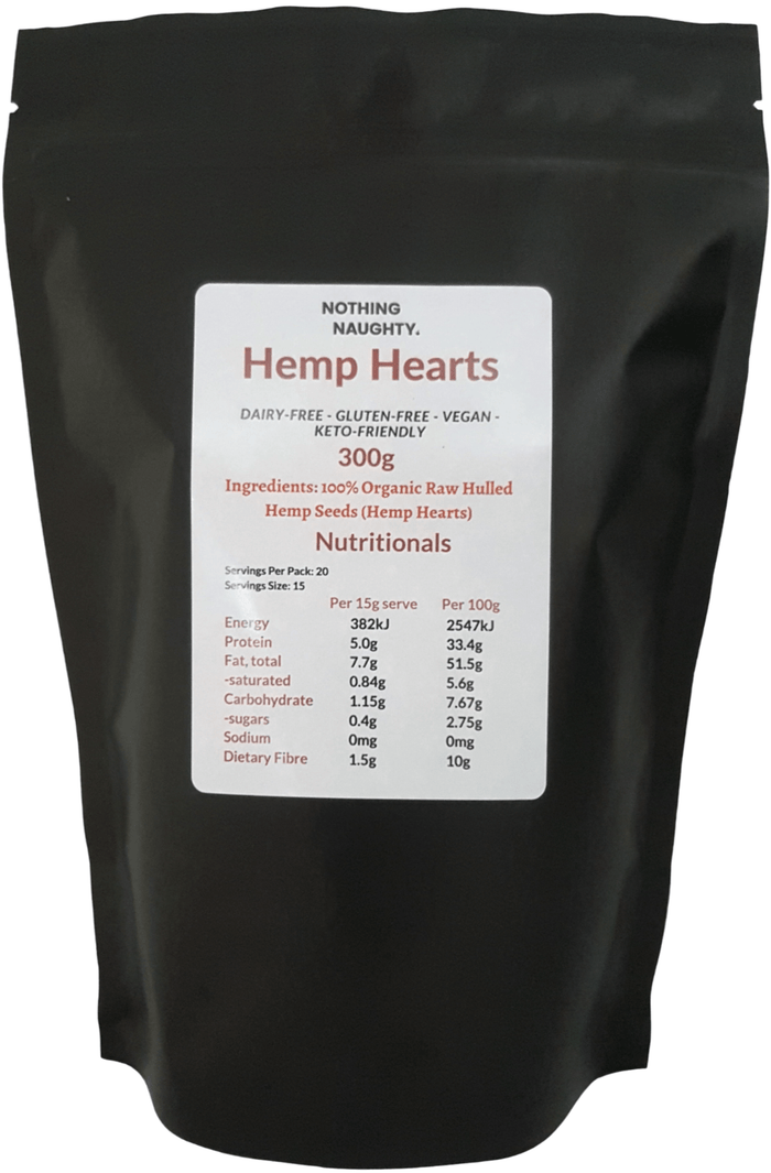 Nothing Naughty Hemp Hearts 300g 300g