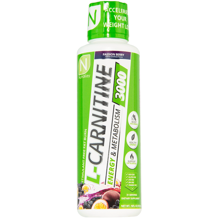 NutraKey L-Carnitine 3000 Passion Berry