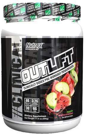 Nutrex Outlift Pre Workout 500g Apple Watermelon