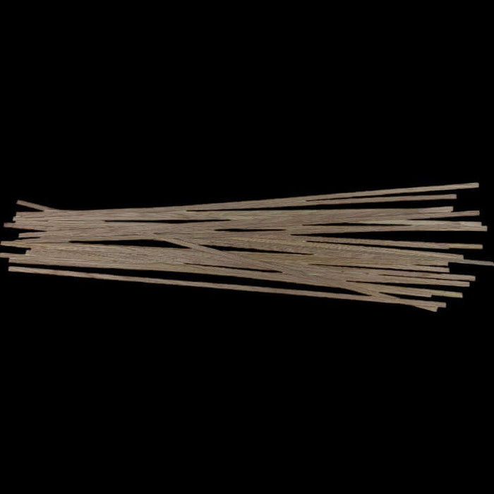 1/4 Inch Oak Staves from HH Perkins on black background.