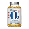 BioSalma Omega-3 Forte 1000mg 70% - didelės koncentracijos žuvų taukai, EPR ir DHR, širdies sveikata, 120 kapsulių