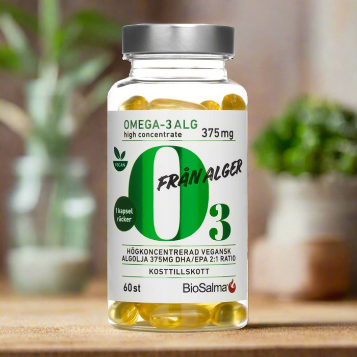 Omega-3 Vegan, 60 kapsulių – nuotrauka 3