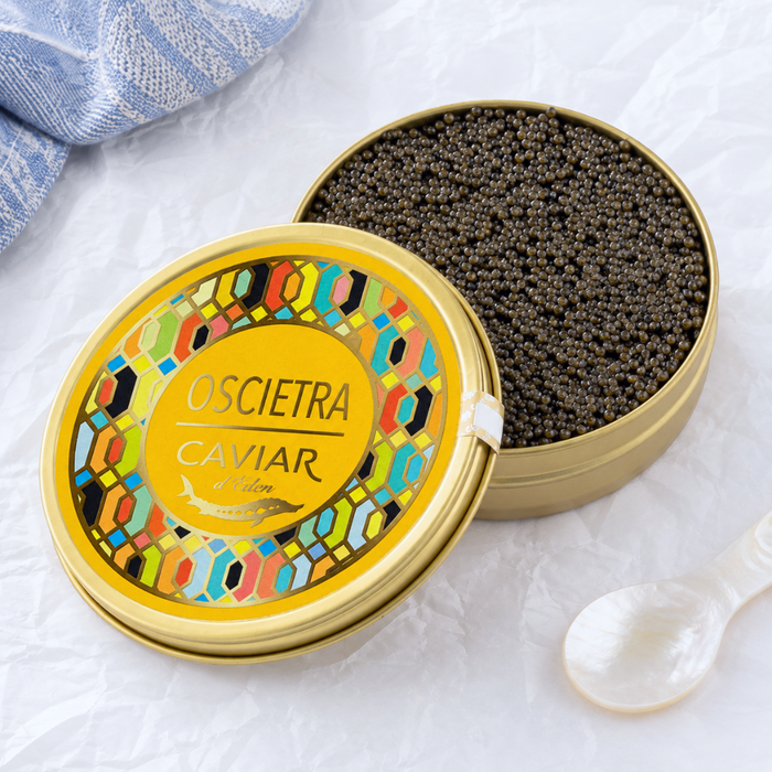 Oscietra Juodieji eršketo ikrai, Caviar d'Eden