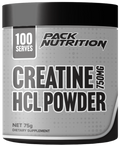 Pack Nutrition Creatine HCL Powder 100 Serves