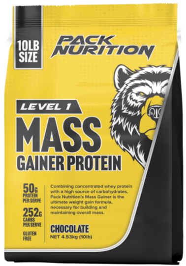 Pack Nutrition Level 1 Mass Gainer Protein