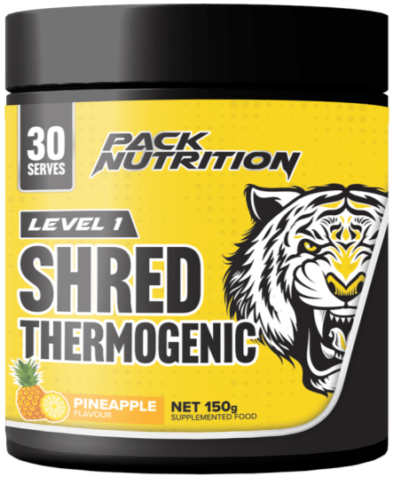 Pack Nutrition Level 1 Shred Thermogenic Powder Raspberry / 30 Serve