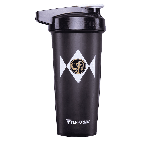 Performa Activ Shaker Power Rangers Series 800ml Black Ranger