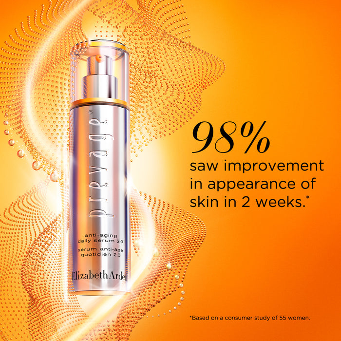 PREVAGE Anti Ageing Daily Serum 2.0 Infographic