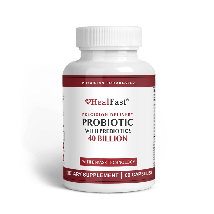 Probiotic 40 Billion CFU with Prebiotics Dietary Supplement 60 Capsules