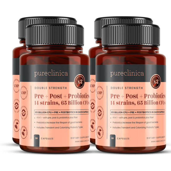 Probiotics 14 Strains with Pre+Post 65 Billion CFU x 90 capsules