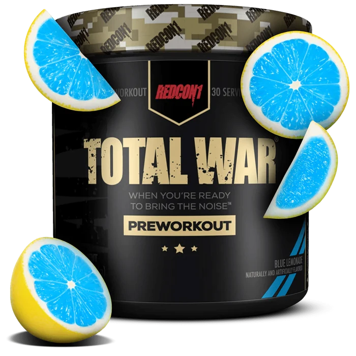 Redcon1 Total War Pre-Workout Blue Lemonade