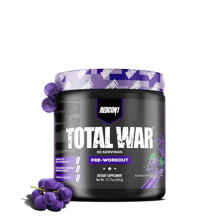 Redcon1 Total War Pre-Workout Grape