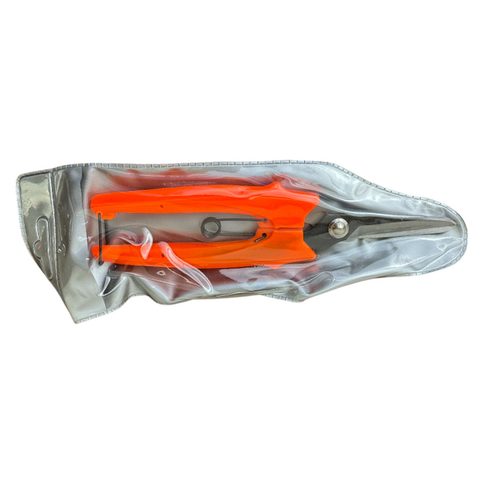 New Reed Cutter from HH Perkins with open blade and spring loaded handle in plastic case. Plastic Case included with your purchase.