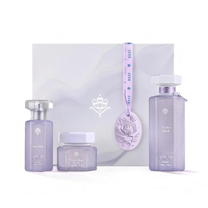 Reef Violet Musk Collection Set (100 ml + 50 ml + 50 g)