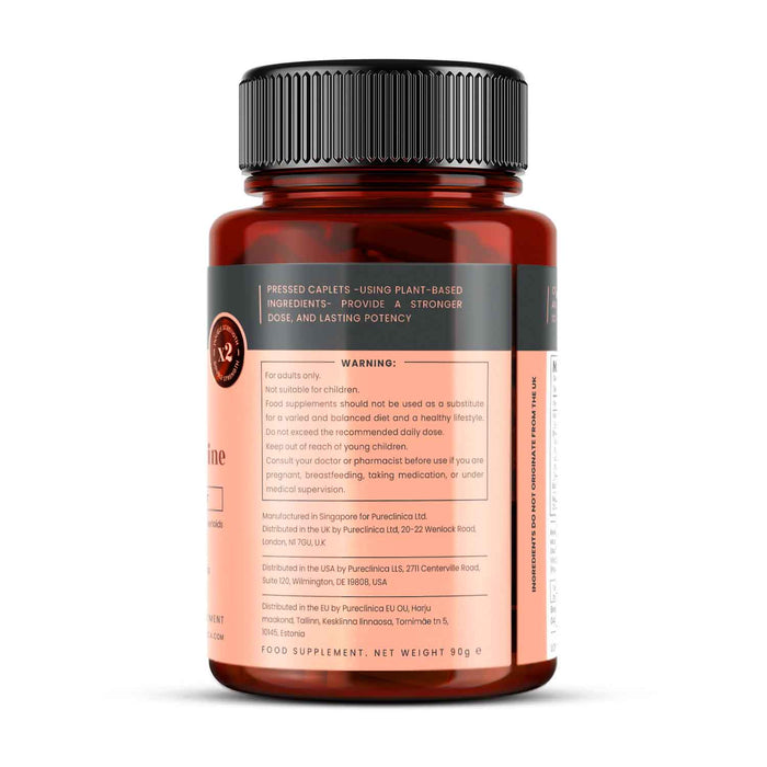 Reishi 5000mg + D3, Zinc and Piperine x 90 caplets