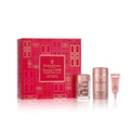 Elizabeth Arden skincare set with a red box, cream, and other products on a white background