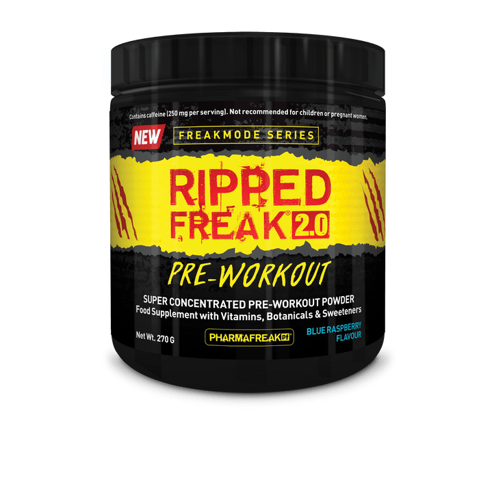 Ripped Freak 2.0 Pre-Workout 45 Serves Blue Raspberry