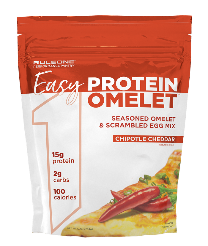 Rule 1 Easy Protein Omelet Chipotle Cheddar