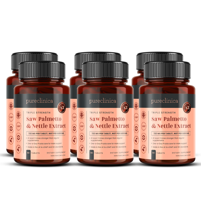 Saw Palmetto + Nettle Extract 3200mg x 90 tablets