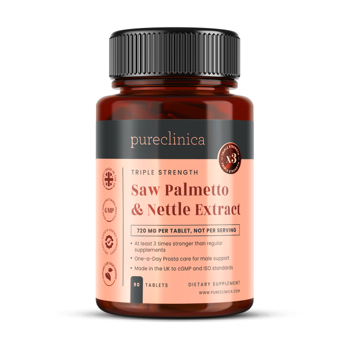 Saw Palmetto + Nettle Extract 3200mg x 90 tablets