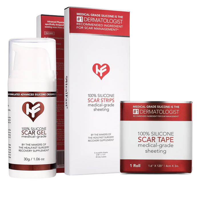 Silicone scar Gel, Strips & Tape