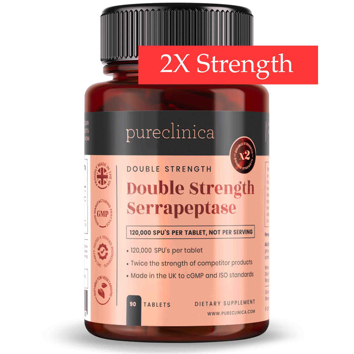Serrapeptase 120,000 SPU x 90 tablets