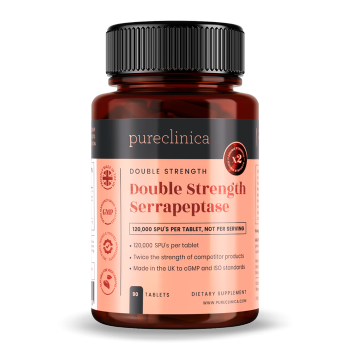 Serrapeptase 120,000 SPU x 90 tablets