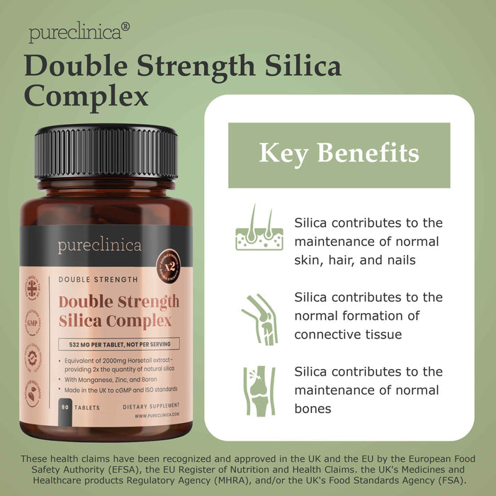 Silica Complex with Zinc, Boron and Manganese 2000mg x 90 tablets