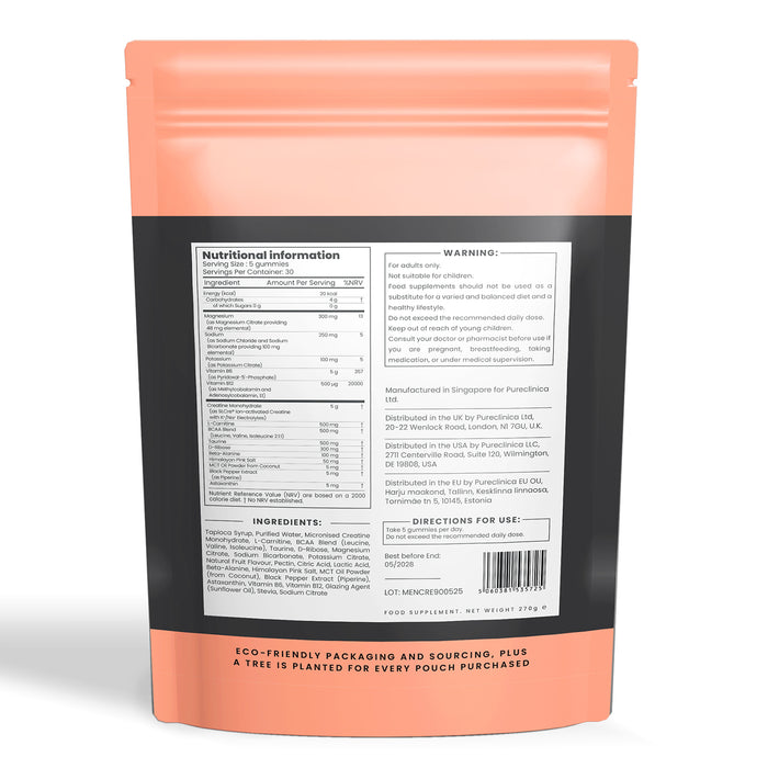 SLCRE® Male Ion-Activated Creatine Gummies 5000mg x 150 gummies