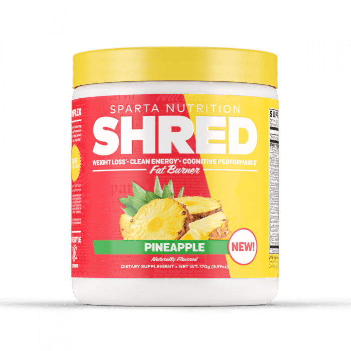 Sparta Nutrition Shred Fat Burner