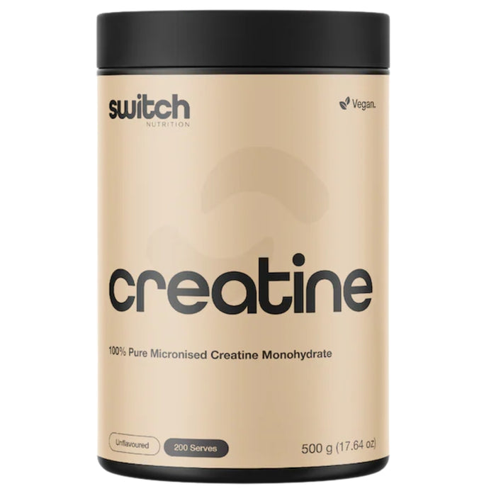 Switch Nutrition Essentials Pure Micronised Creatine Monohydrate Powder