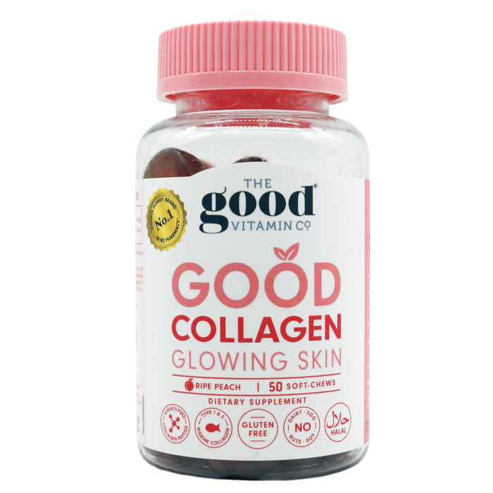 The Good Vitamin Co Good Collagen Glowing Skin 50 Soft Chews