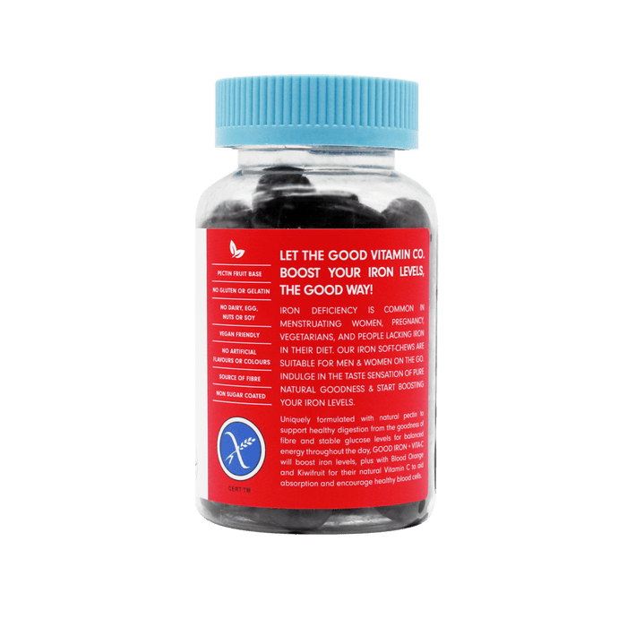 The Good Vitamin Co Good Iron + Vita-C 90 Soft Chews